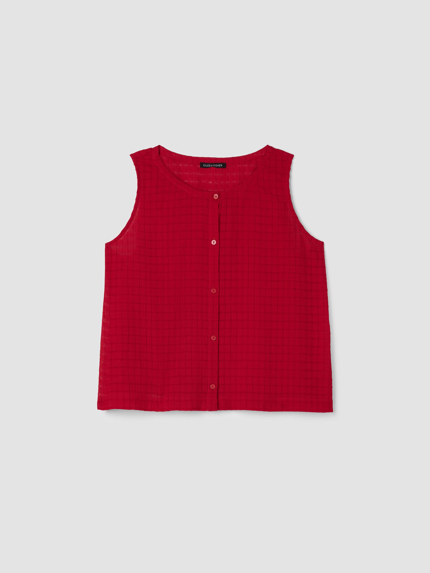 Organic Cotton Voile Box Vest