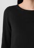Peruvian Cotton Blend Bateau Neck Top