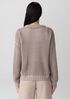 Peruvian Organic Cotton Cord Crew Neck Top