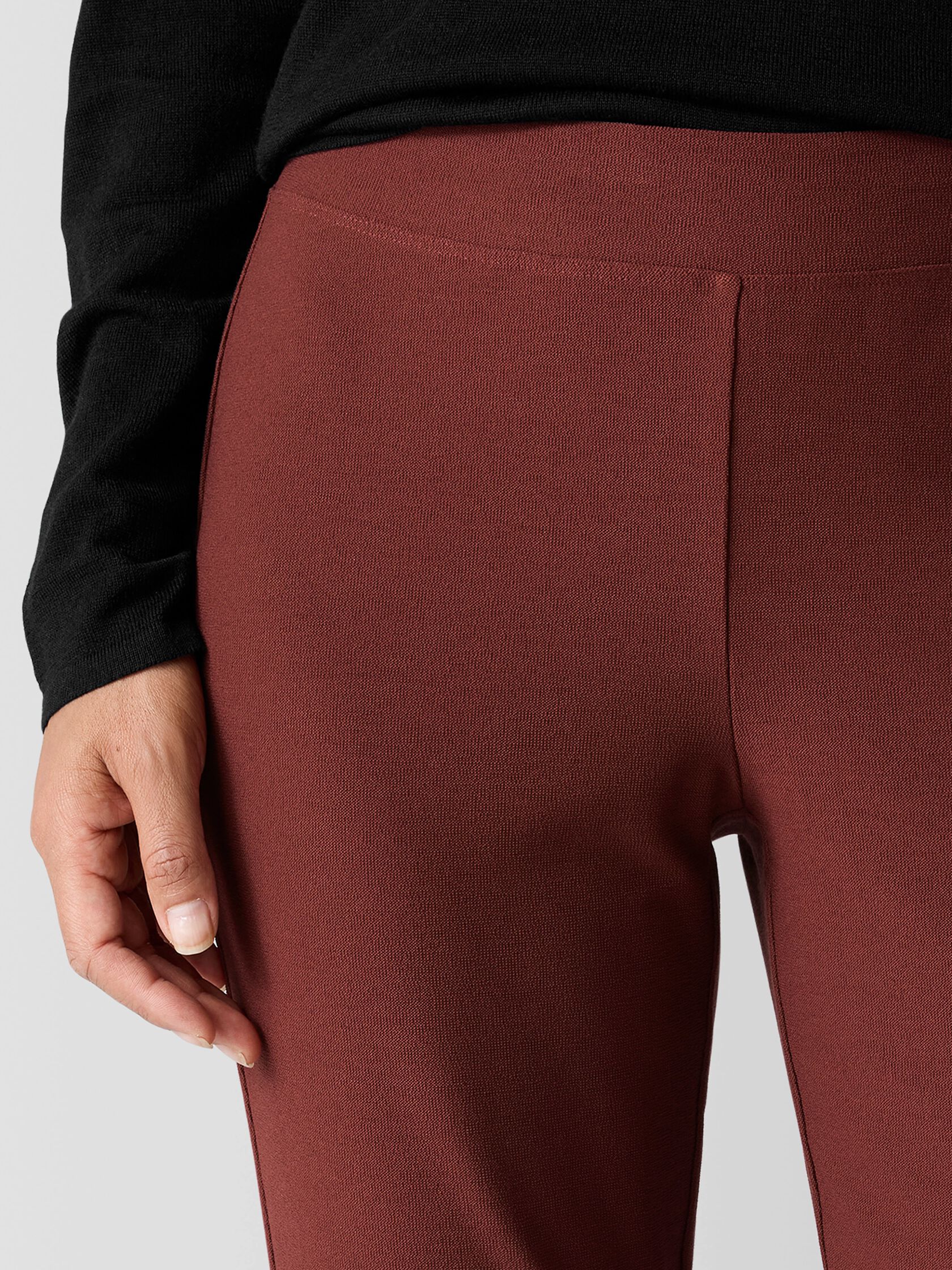 Washable Stretch Crepe Pant