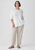 Organic Linen Tapered Pant
