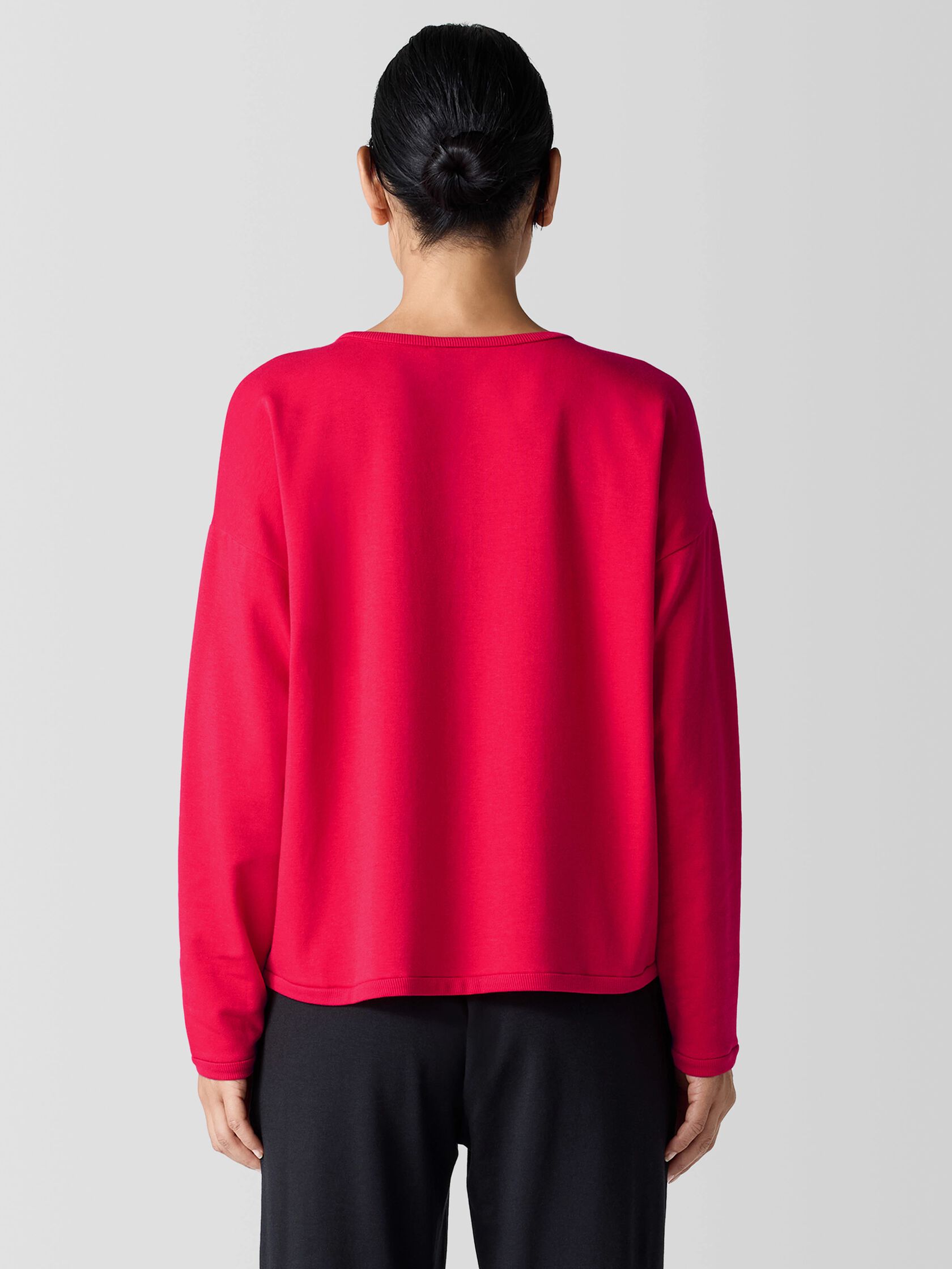 Cozy Brushed Terry Hug Box-Top