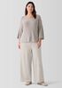 Merino Sequin Jewel Neck Top