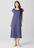 Organic Cotton Interlock Ballet Neck Sleep Dress