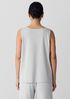 Mélange Organic Cotton Interlock U-Neck Sleep Tank