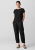 Organic Linen Cotton Square Top