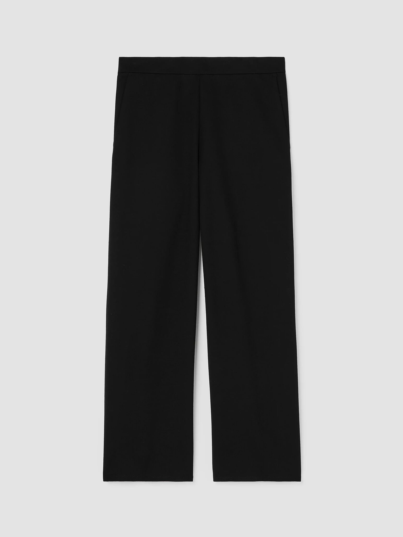 Washable Flex Ponte Wide-Leg Pant