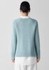 Organic Linen Cotton Slub Crew Neck Top