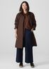 Light Cotton Nylon Stand Collar Coat