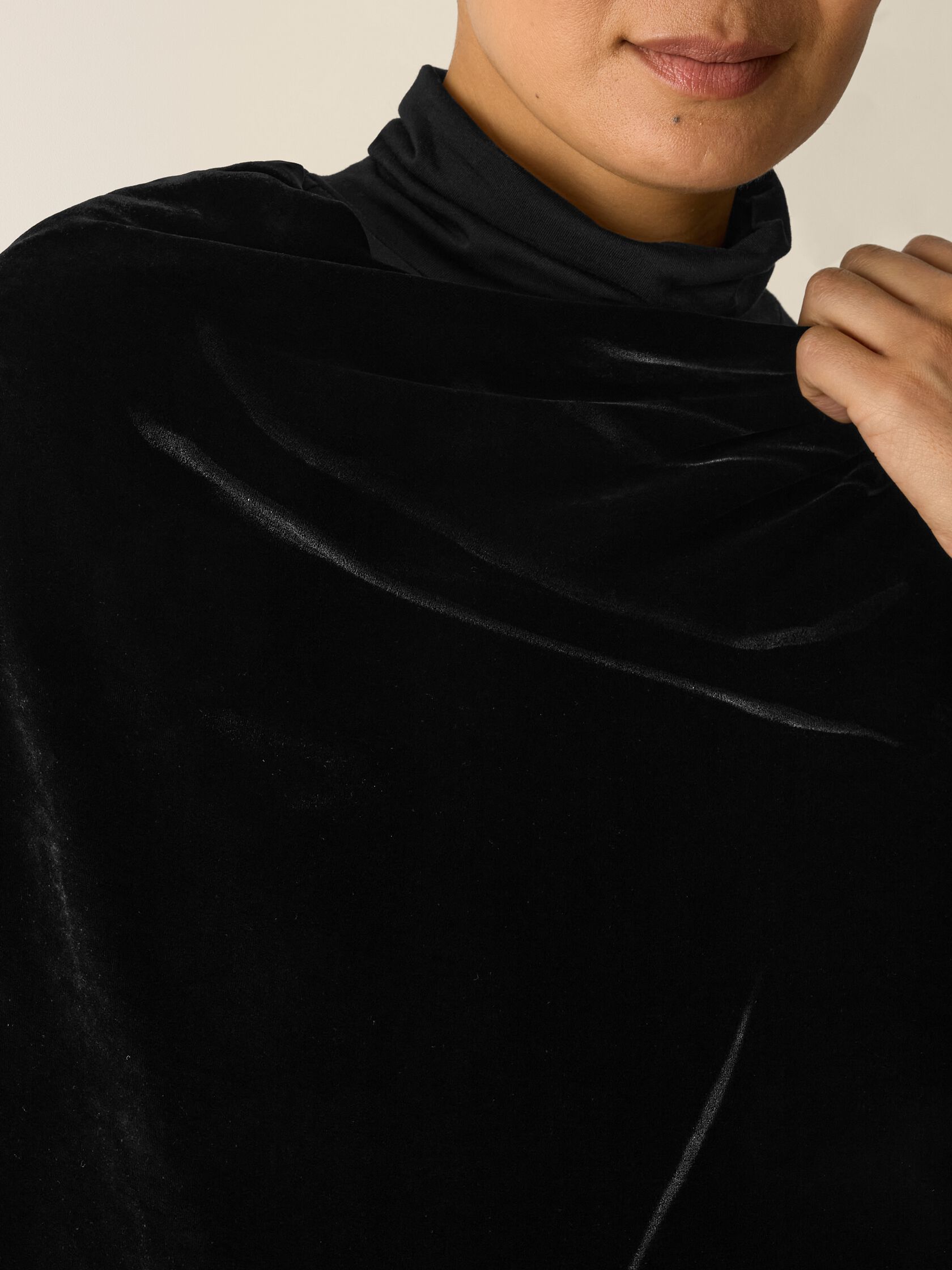 Velvet Poncho