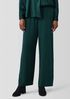 Silk Georgette Crepe Straight Pant