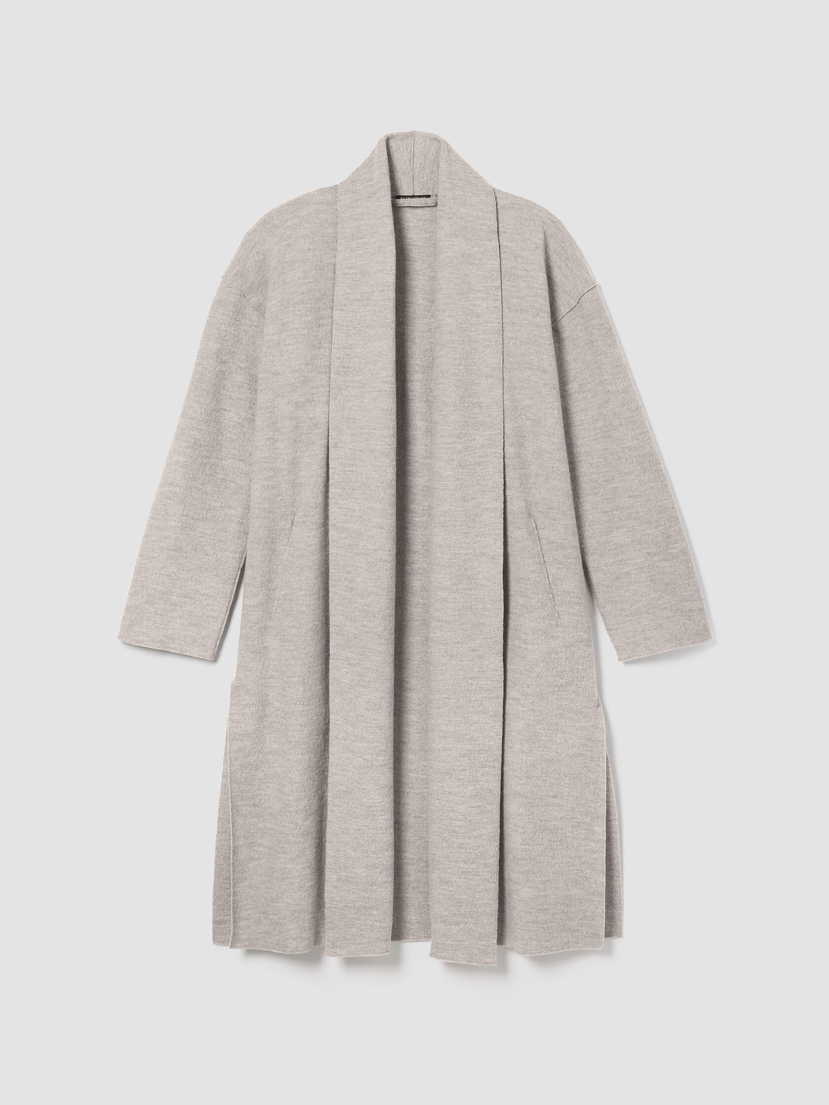 Lightweight Boiled Wool Icon Coat in Regenerative Wool