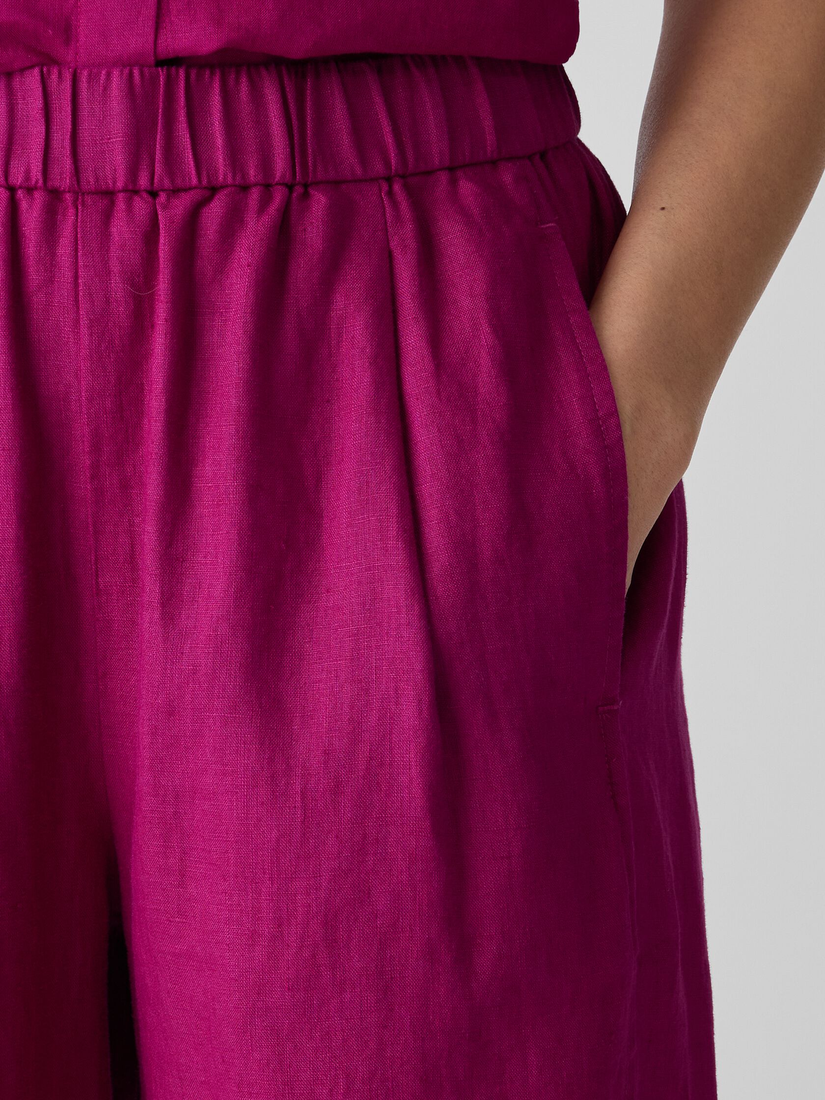 Organic Linen Lantern Pant