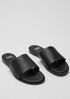 Edge Leather Slide Sandal