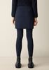 Stretch Jersey Knit Skirted Legging