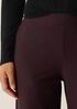 Washable Stretch Crepe Straight Pant