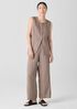 Organic Linen Wide-Leg Trouser Pant