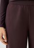 Washable Flex Ponte Wide-Leg Pant