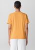 Organic Cotton Slubby Jersey V-Neck Tee