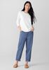 Organic Pima Cotton Jersey 3/4-Sleeve Tee