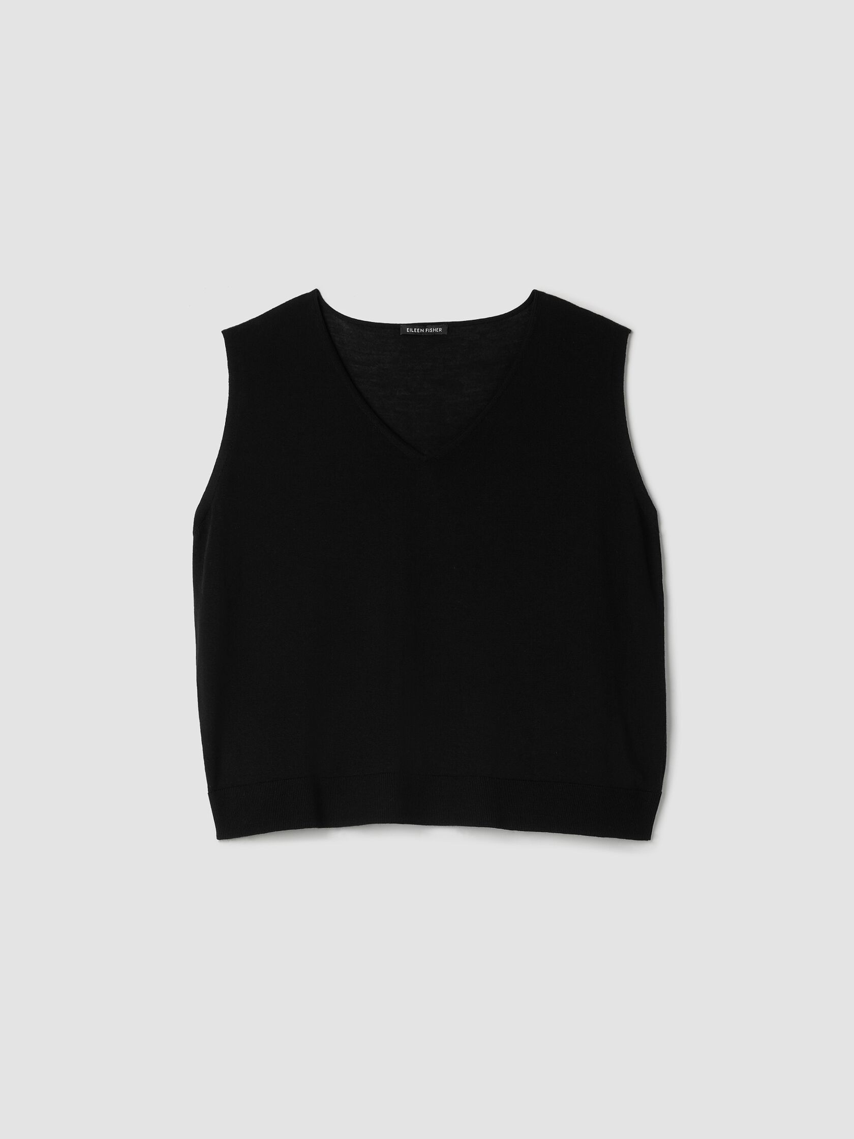 Superfine Merino Vest in Regenerative Wool