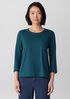 Organic Pima Cotton Jersey Long-Sleeve Tee