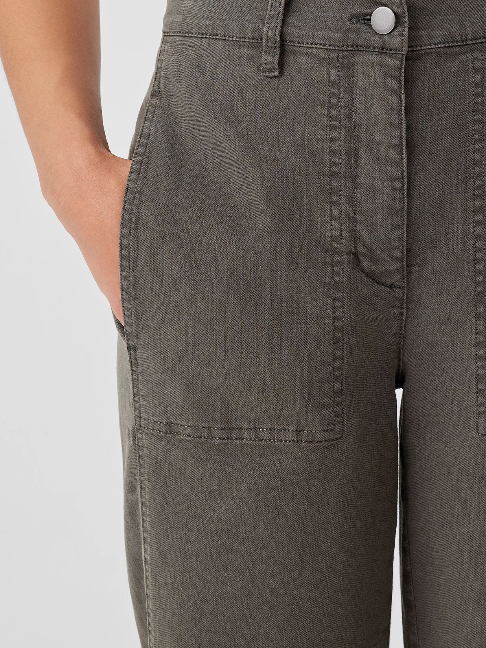 Organic Cotton Denim Lantern Jean