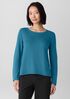 Peruvian Cotton Blend Bateau Neck Top