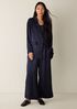 Textured Satin Long Blazer