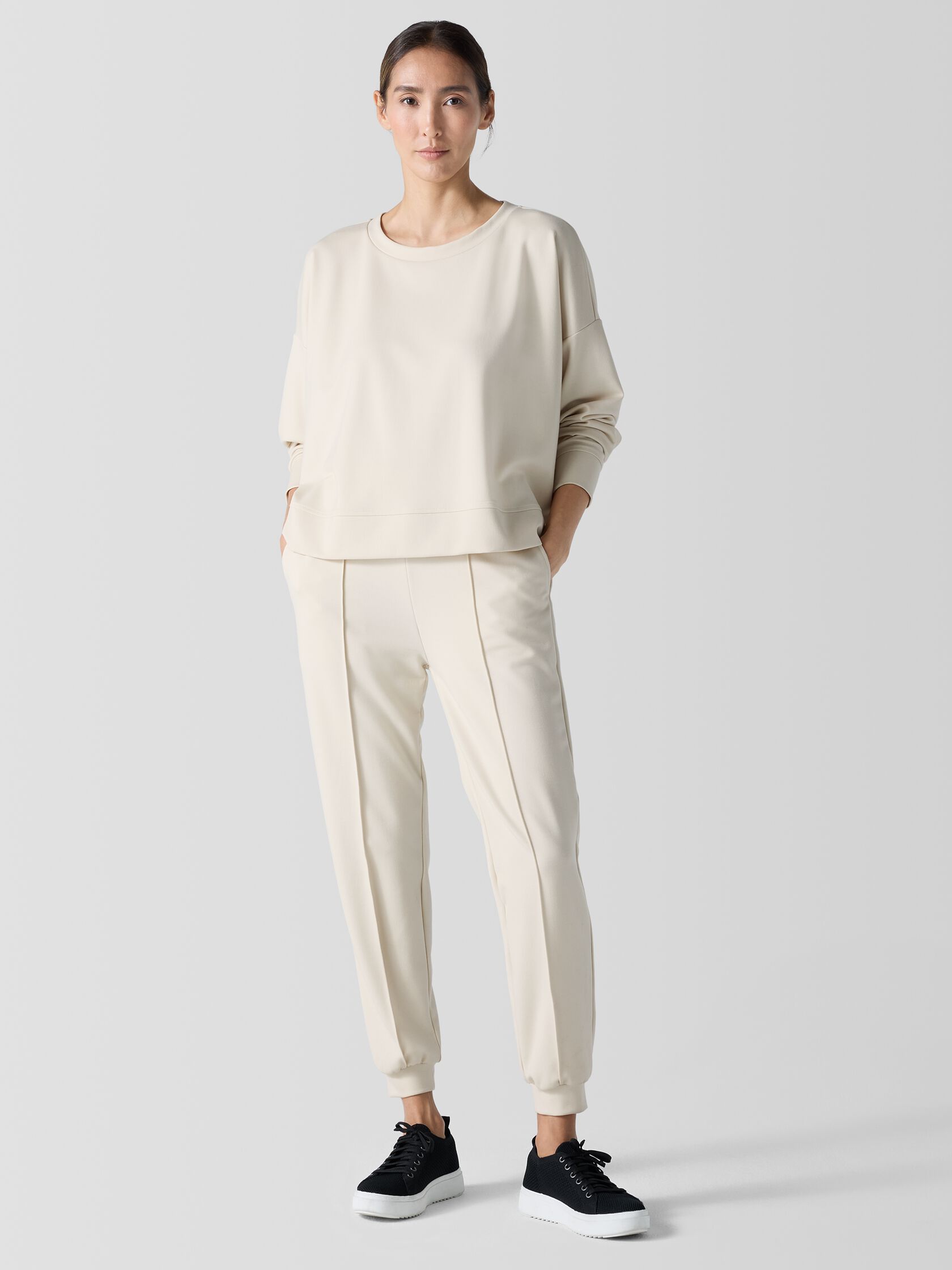 Lightweight Ponte Jogger Pant