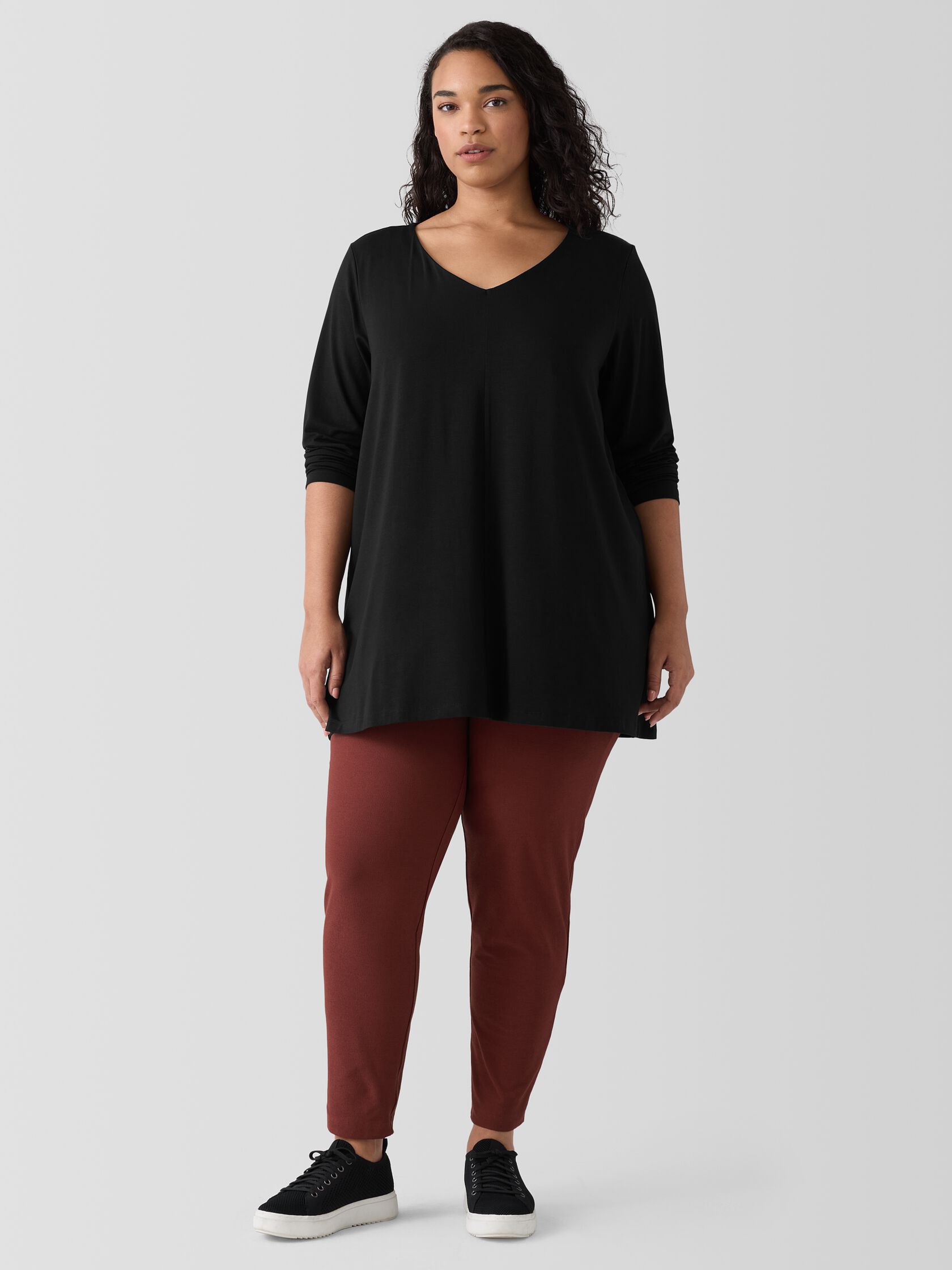 Washable Stretch Crepe Pant