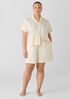 Organic Cotton Interlock Sleep Shorts