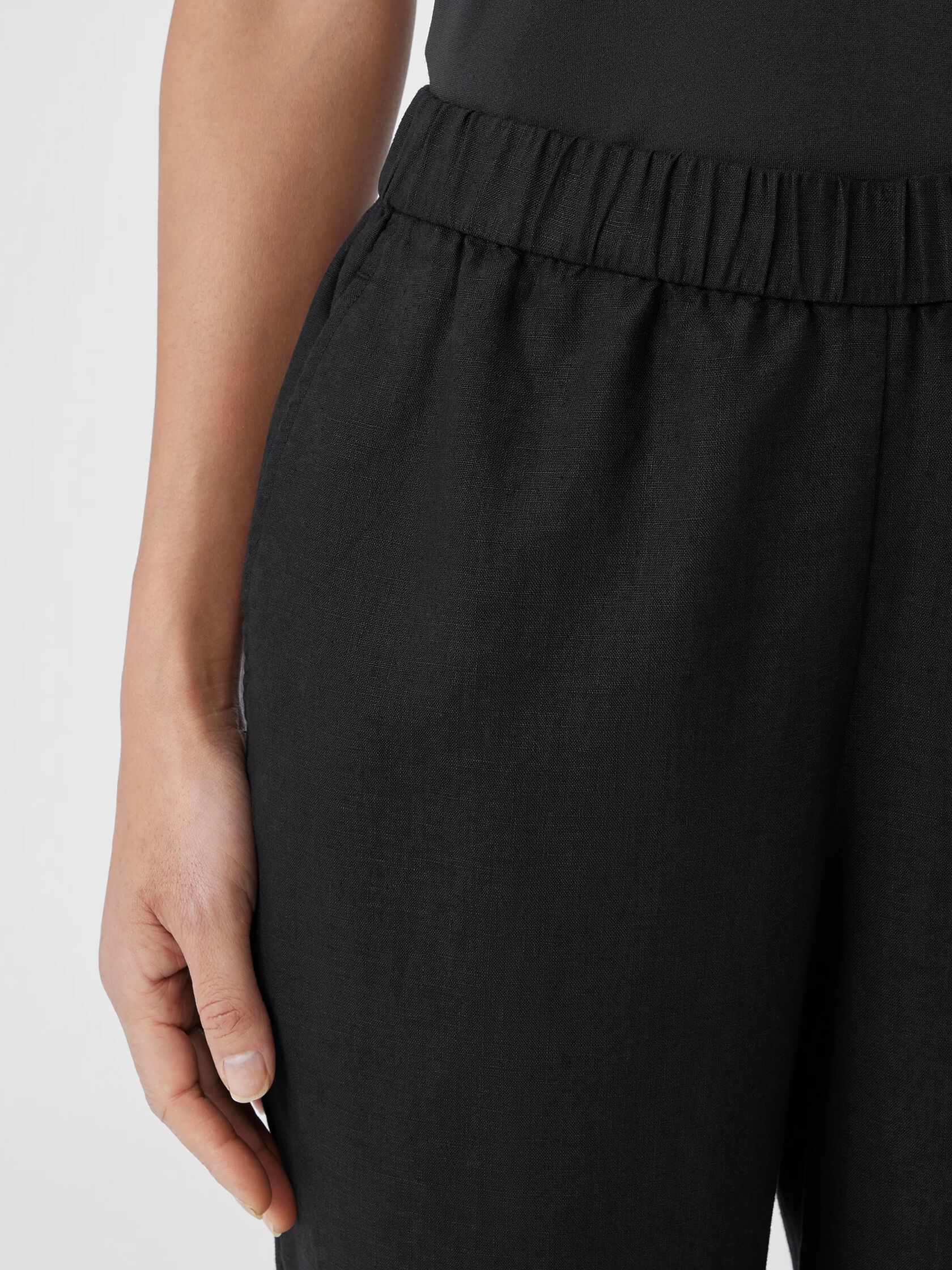 Organic Linen Tapered Pant