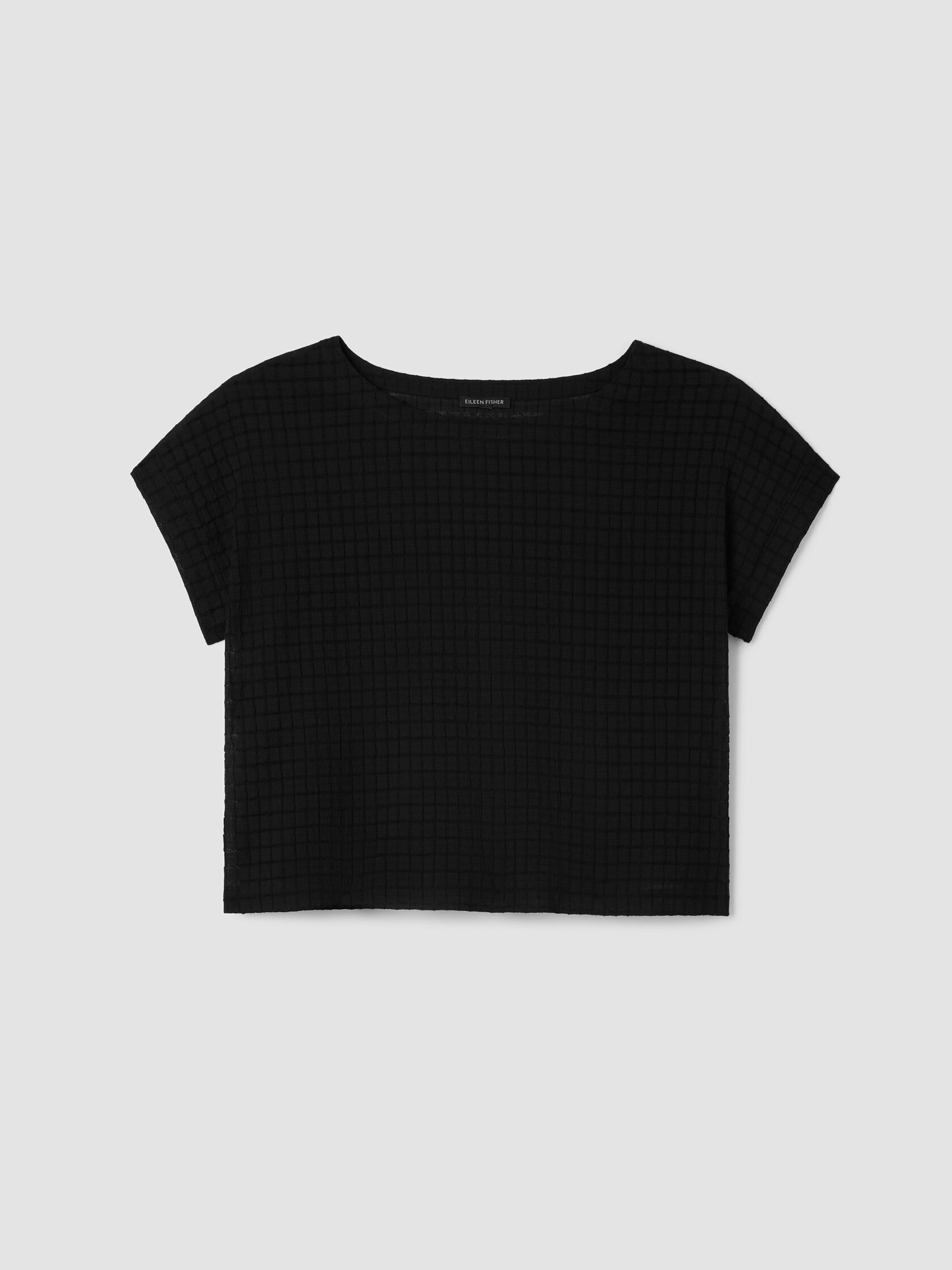 Organic Cotton Voile Box Square Top