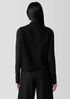 Lightweight Boiled Wool Vest in Regenerative Wool