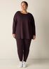 Cozy Brushed Terry Hug Long Box-Top