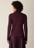 Superfine Merino Turtleneck Top in Regenerative Wool