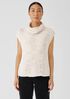 Peruvian Organic Cotton Lofty Slub Turtleneck Top