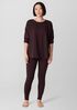 Cozy Brushed Terry Hug High-Waisted Leggings