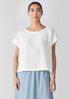 Organic Cotton Voile Box Square Top