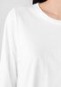 Organic Pima Cotton Jersey 3/4-Sleeve Tee