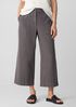 Garment-Dyed Utility Cotton Wide-Leg Pant