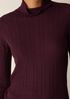Superfine Merino Turtleneck Top in Regenerative Wool