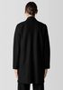 Felted Wool Jersey Long Blazer in Regenerative Wool