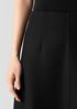 Felted Wool Jersey A-Line Skirt in Regenerative Wool