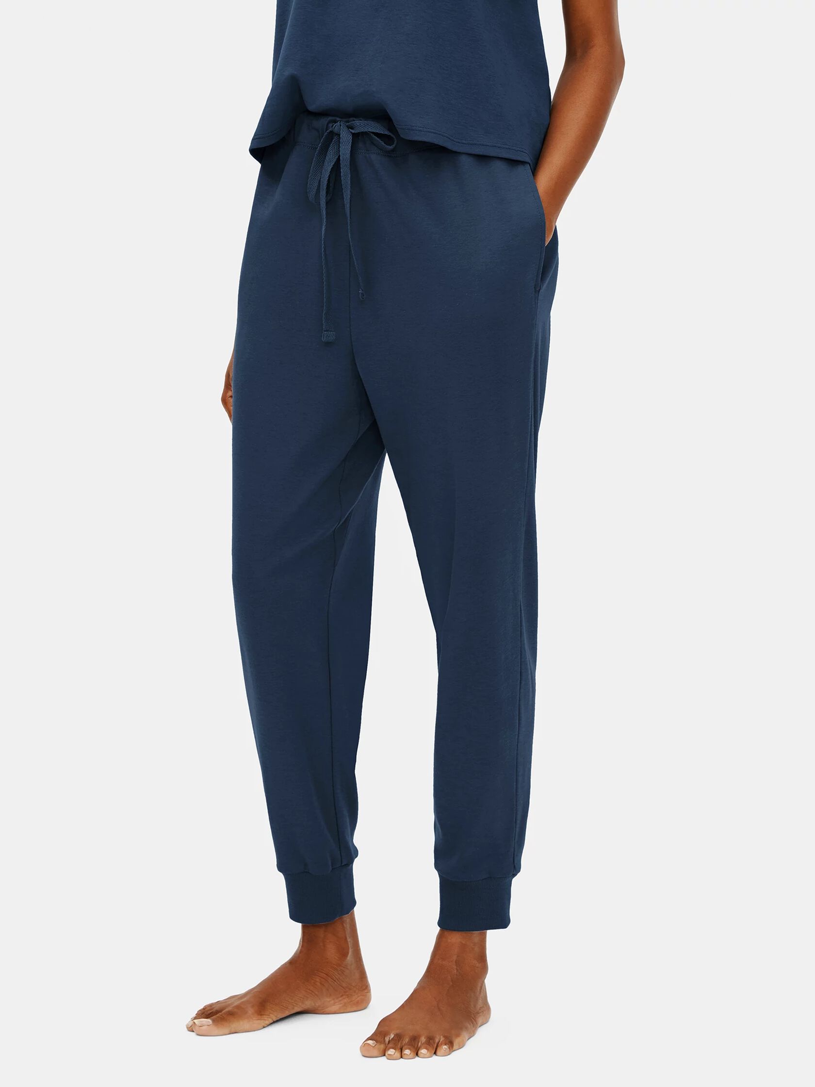 Cozy Organic Cotton Interlock Jogger Pant