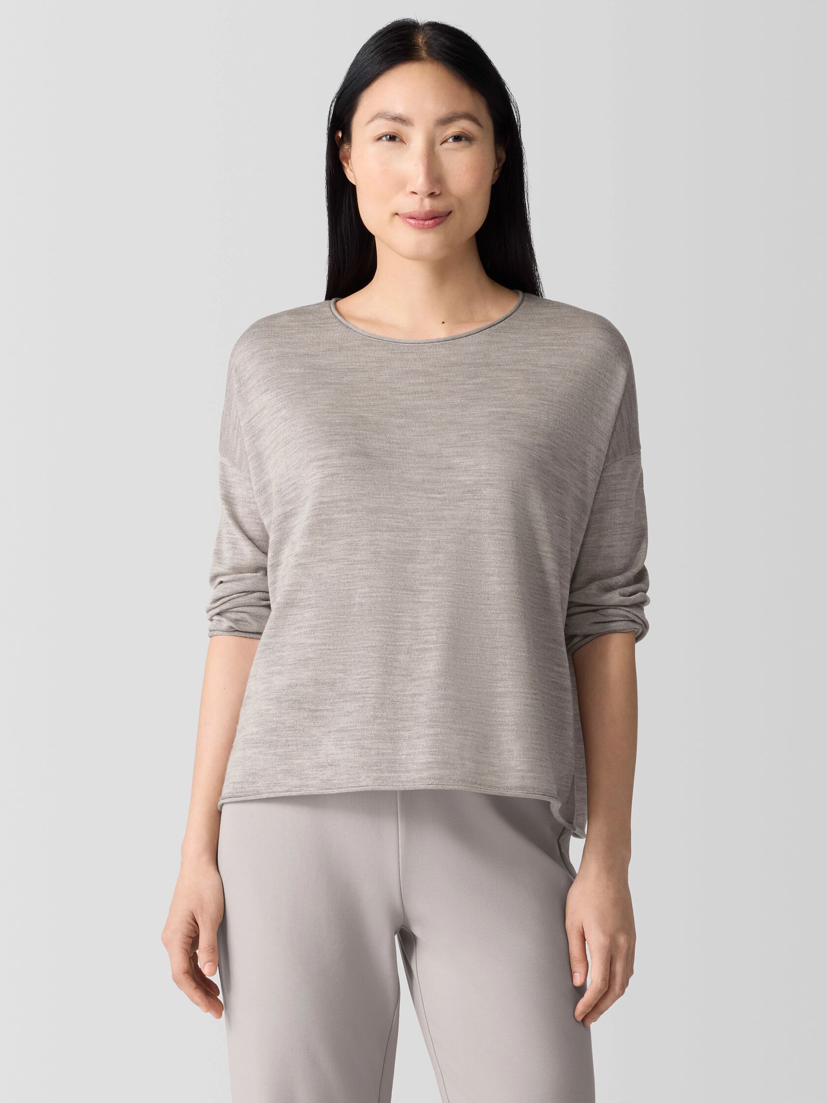 Fine Merino Box-Top in Regenerative Wool