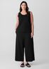 Pima Cotton Stretch Jersey Scoop Neck Tank