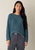 Chenille Blend Crew Neck Top