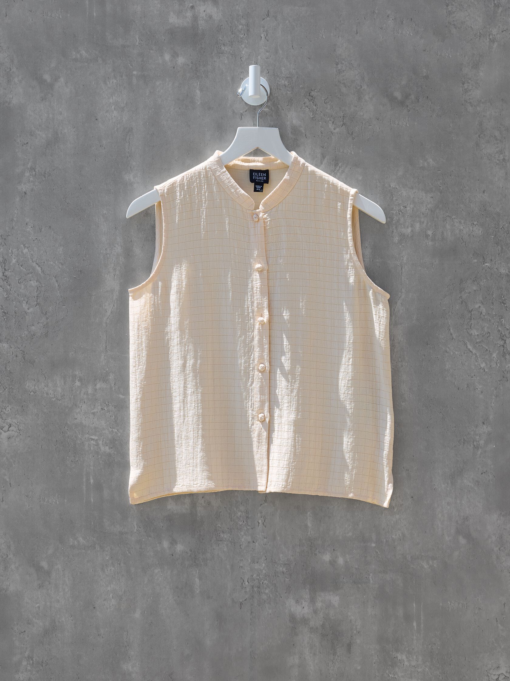 Renew Vintage Silk Linen Blend Top, PS